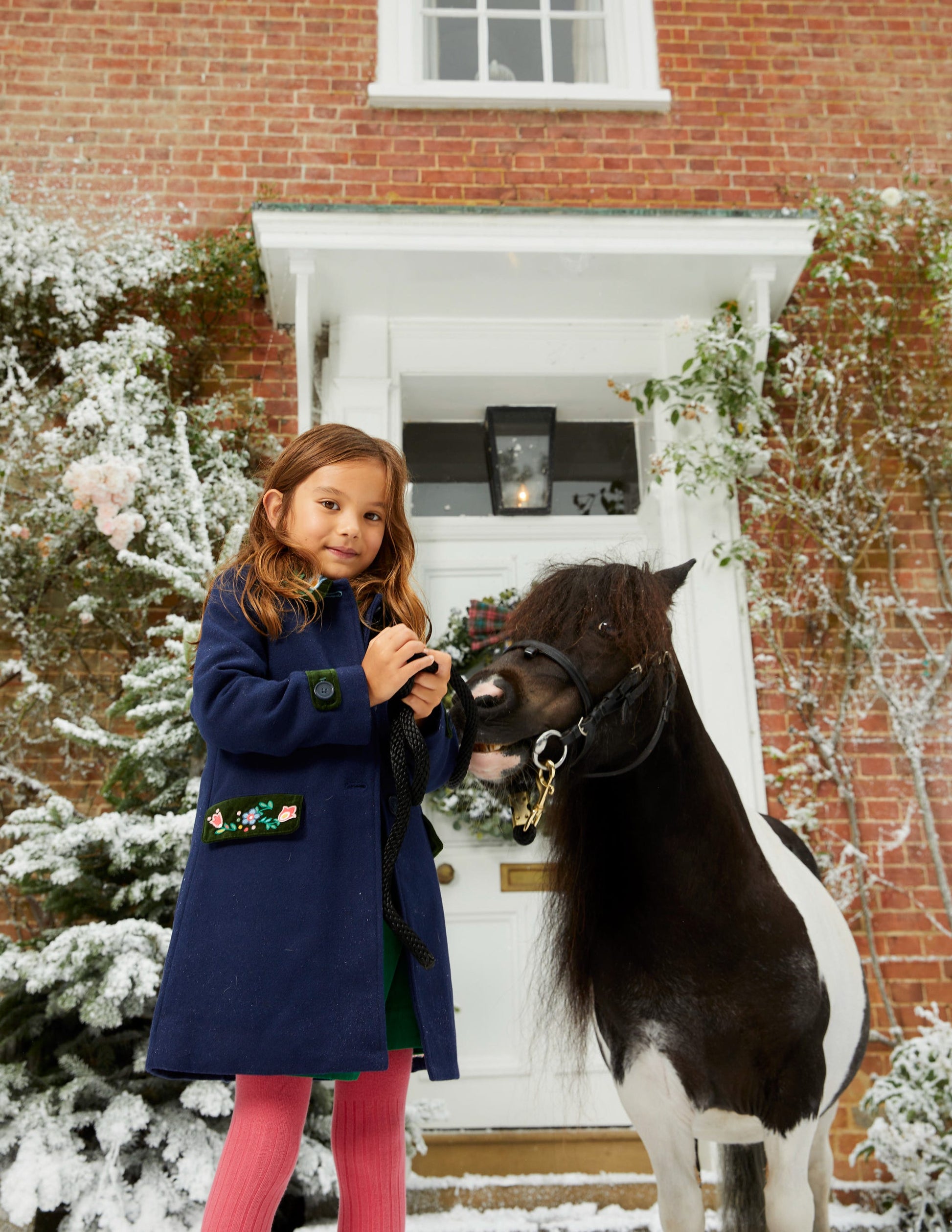 Wonderful Wool Blend Coat-French Navy-5