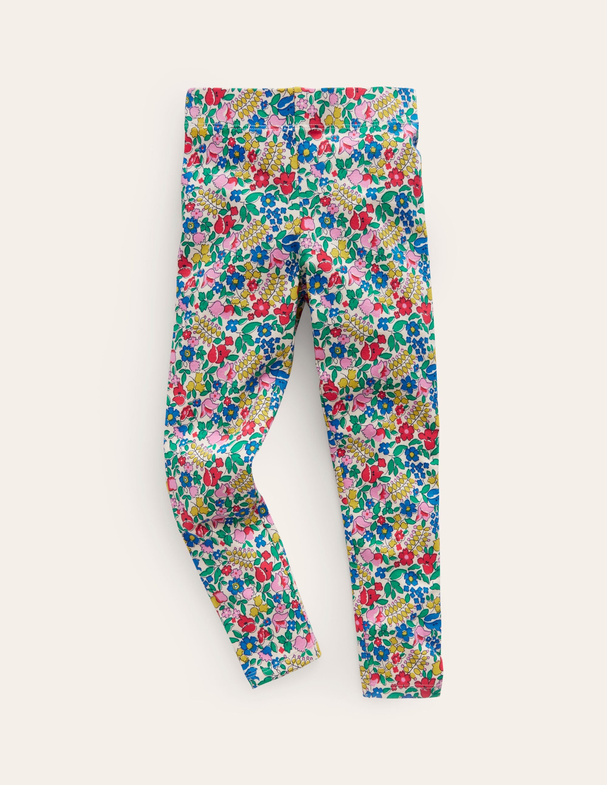 Fun Leggings-Multi Flowerbed - Image 1