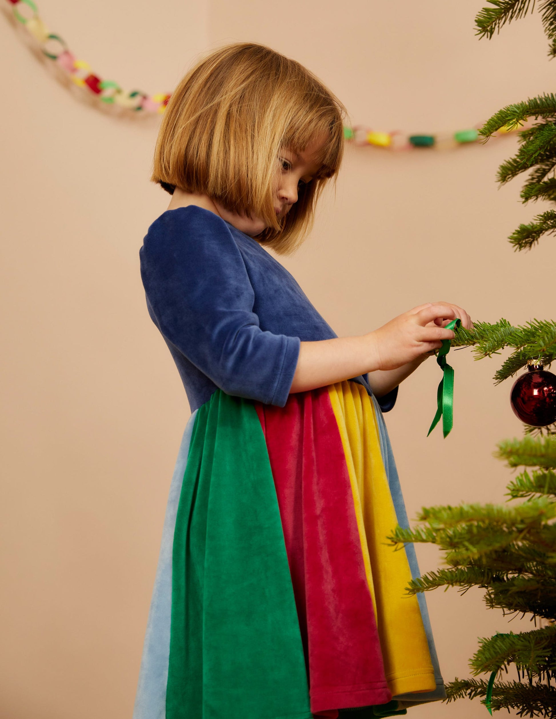 Rainbow Velour Dress-Multi Rainbow-4