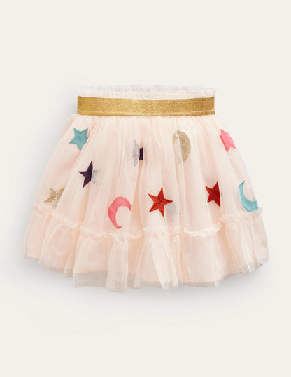 Tulle Appliqué Skirt-Sandpiper Stars-1