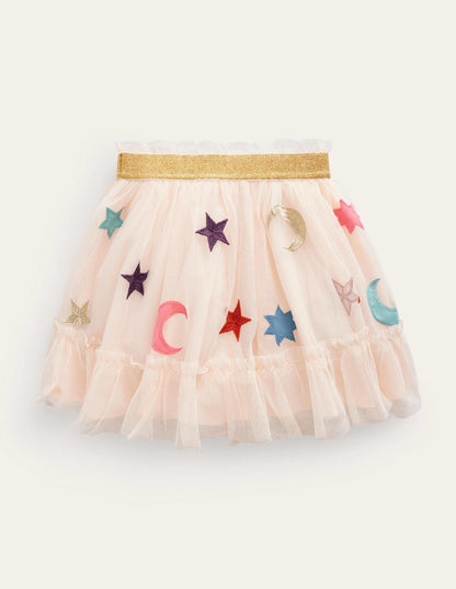Tulle Appliqué Skirt-Sandpiper Stars-2