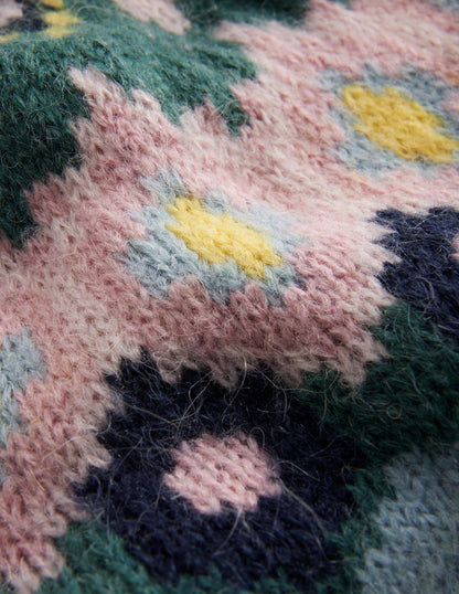 Cosy Fair Isle Jumper-Dusk Blue-3