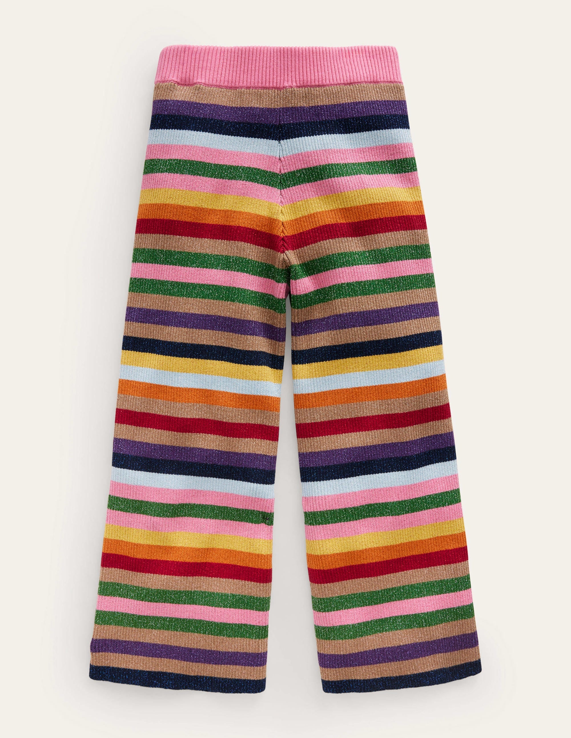 Sparkle Stripe Trousers-Multi Sparkle Stripe - Image 2