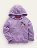 Logo Superstitch Hoodie-Aster Purple