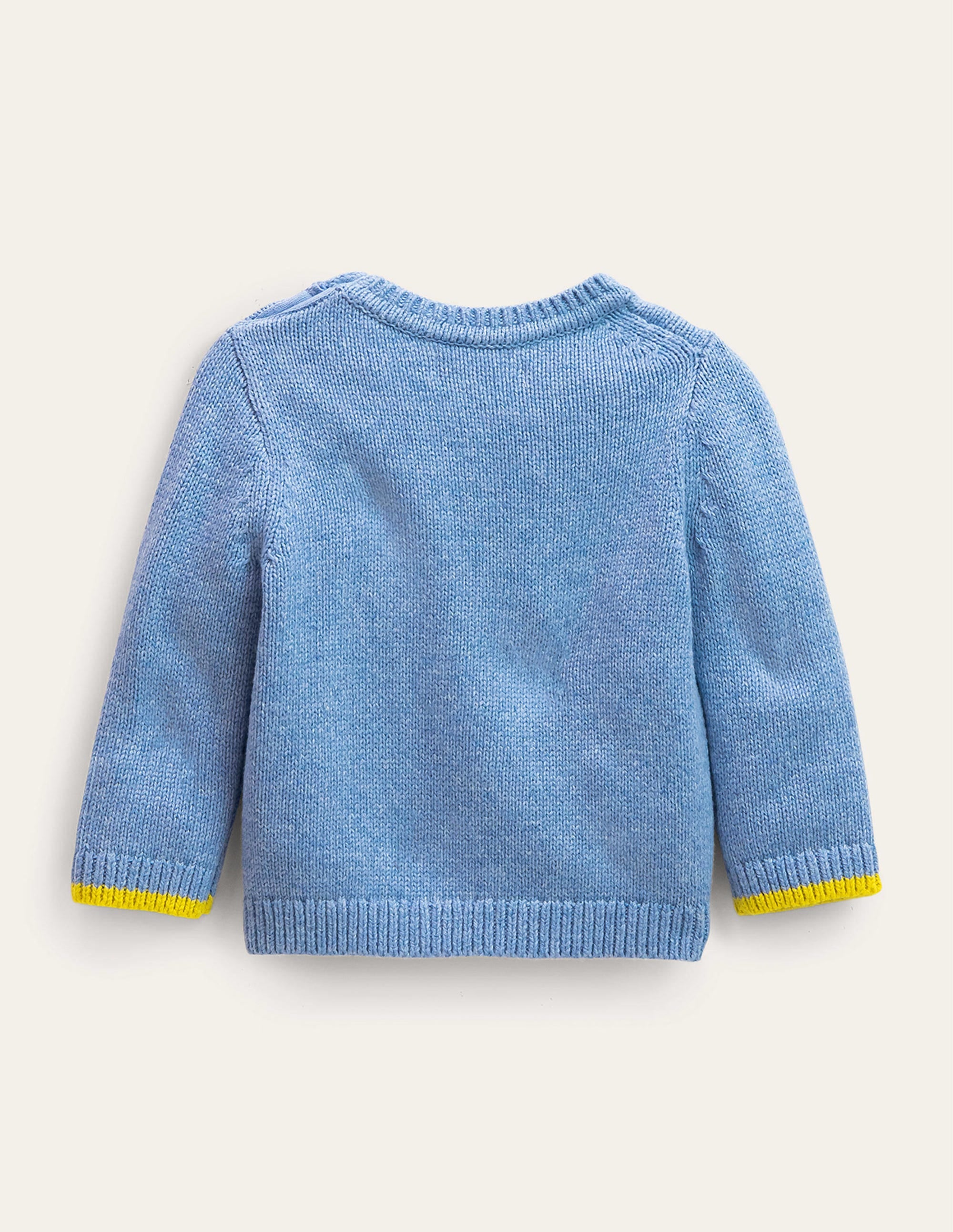 Fun Knitted Jumper-Brunnera Blue - Image 2