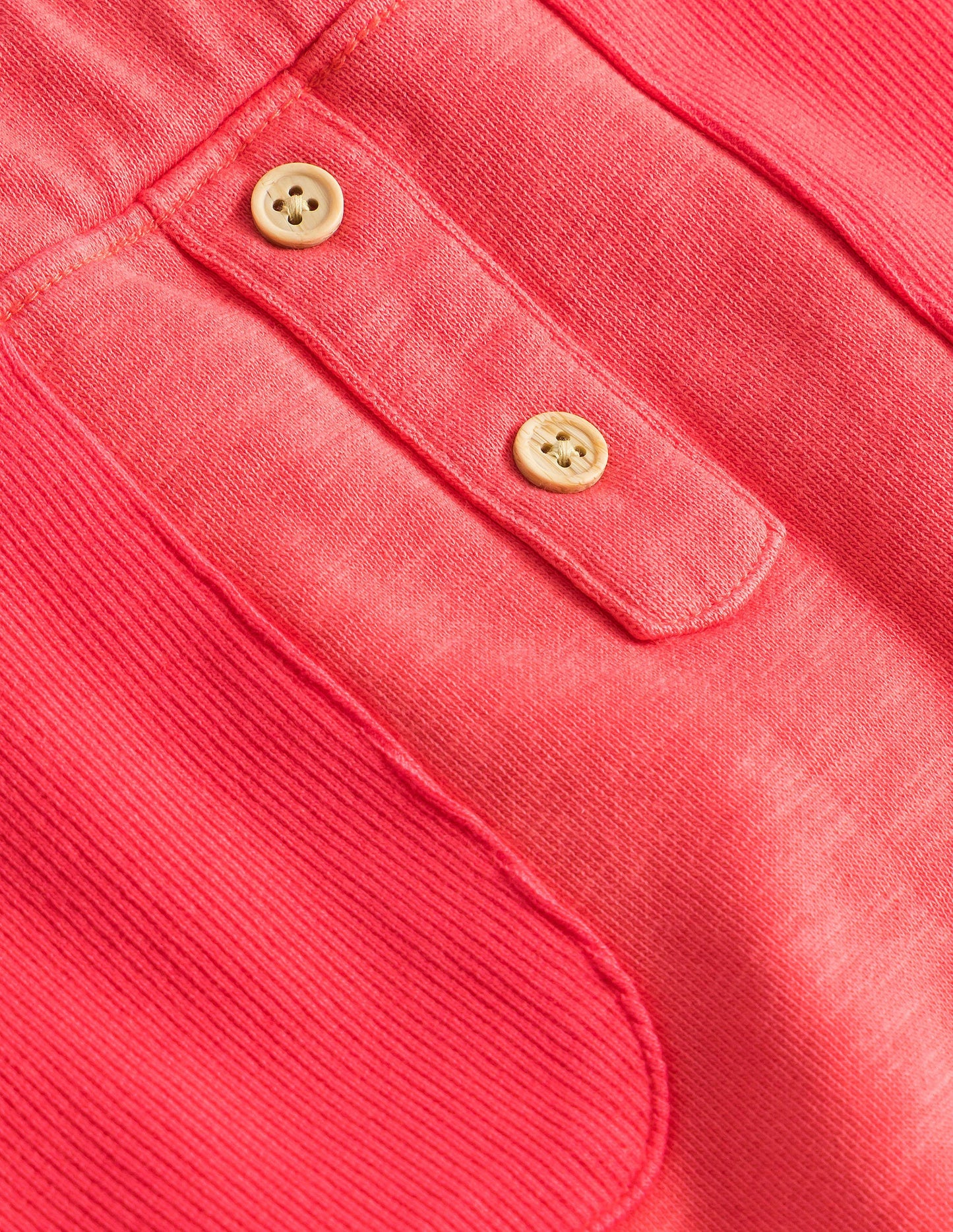 Garment Wash Bottoms-Jam Red