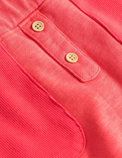 Garment Wash Bottoms-Jam Red-3