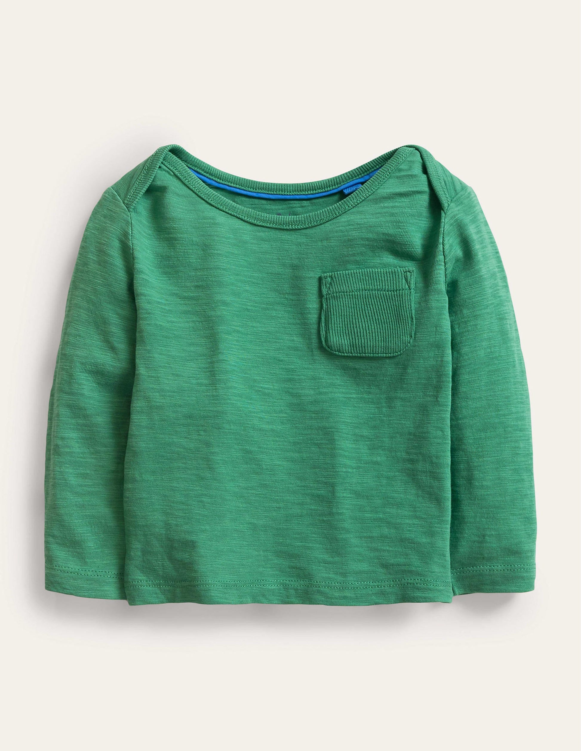 Garment Wash T-Shirt-Deep Grass Green-1