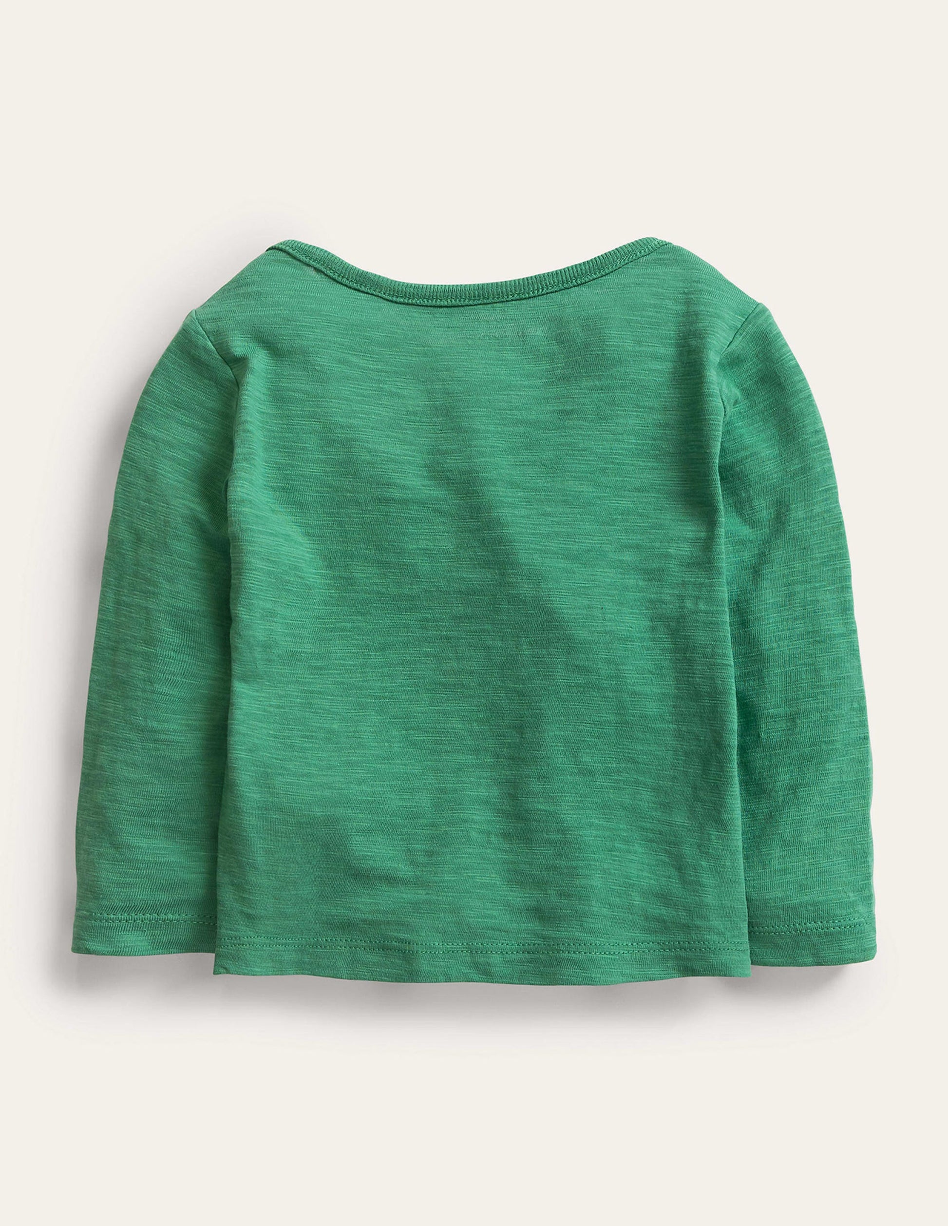 Garment Wash T-Shirt-Deep Grass Green-2
