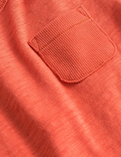 Garment Wash T-Shirt-Jam Red-3