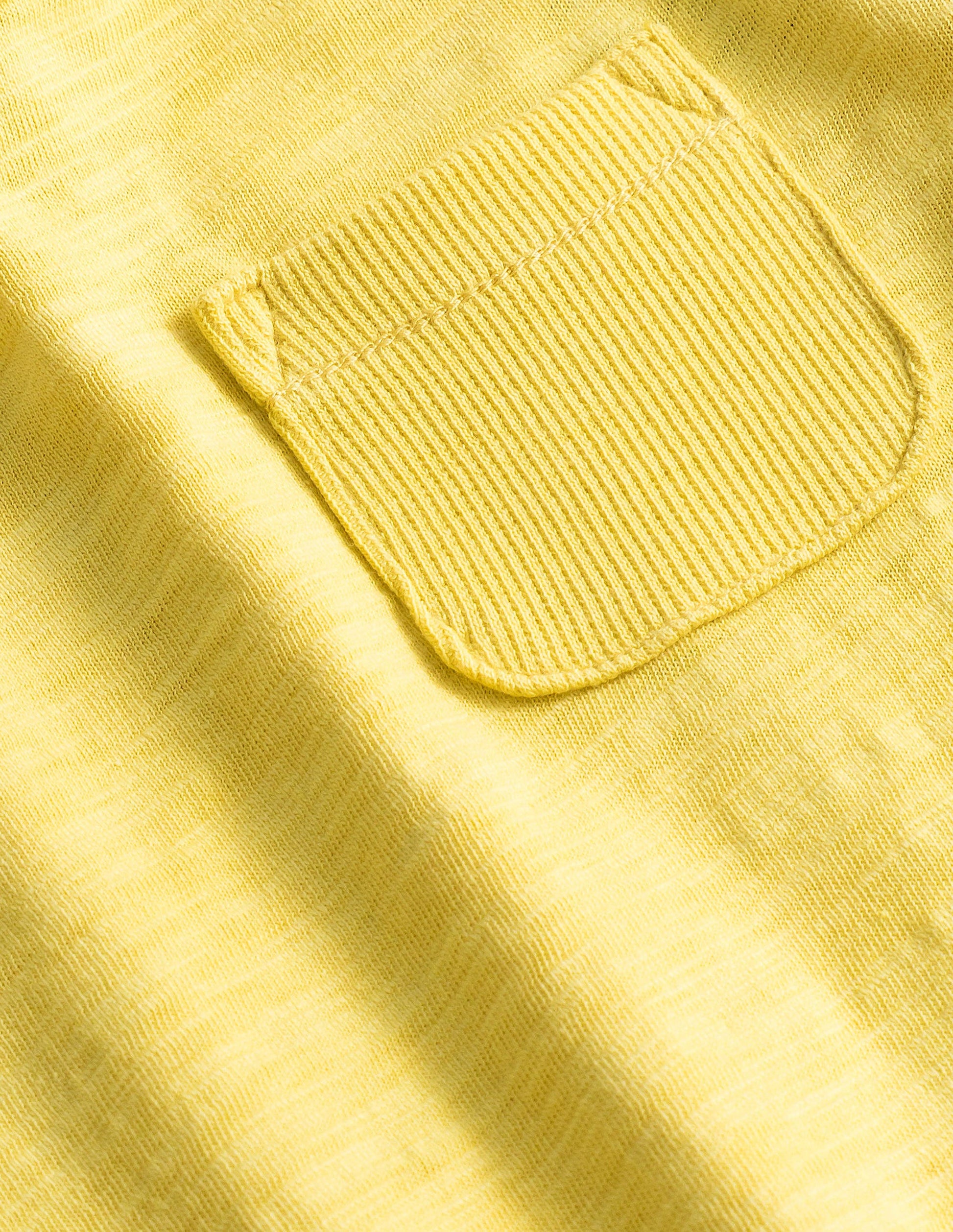 Garment Wash T-Shirt-Buttercup Yellow-3