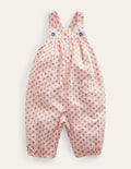 Woven Dungaree-Provence Dusty Pink