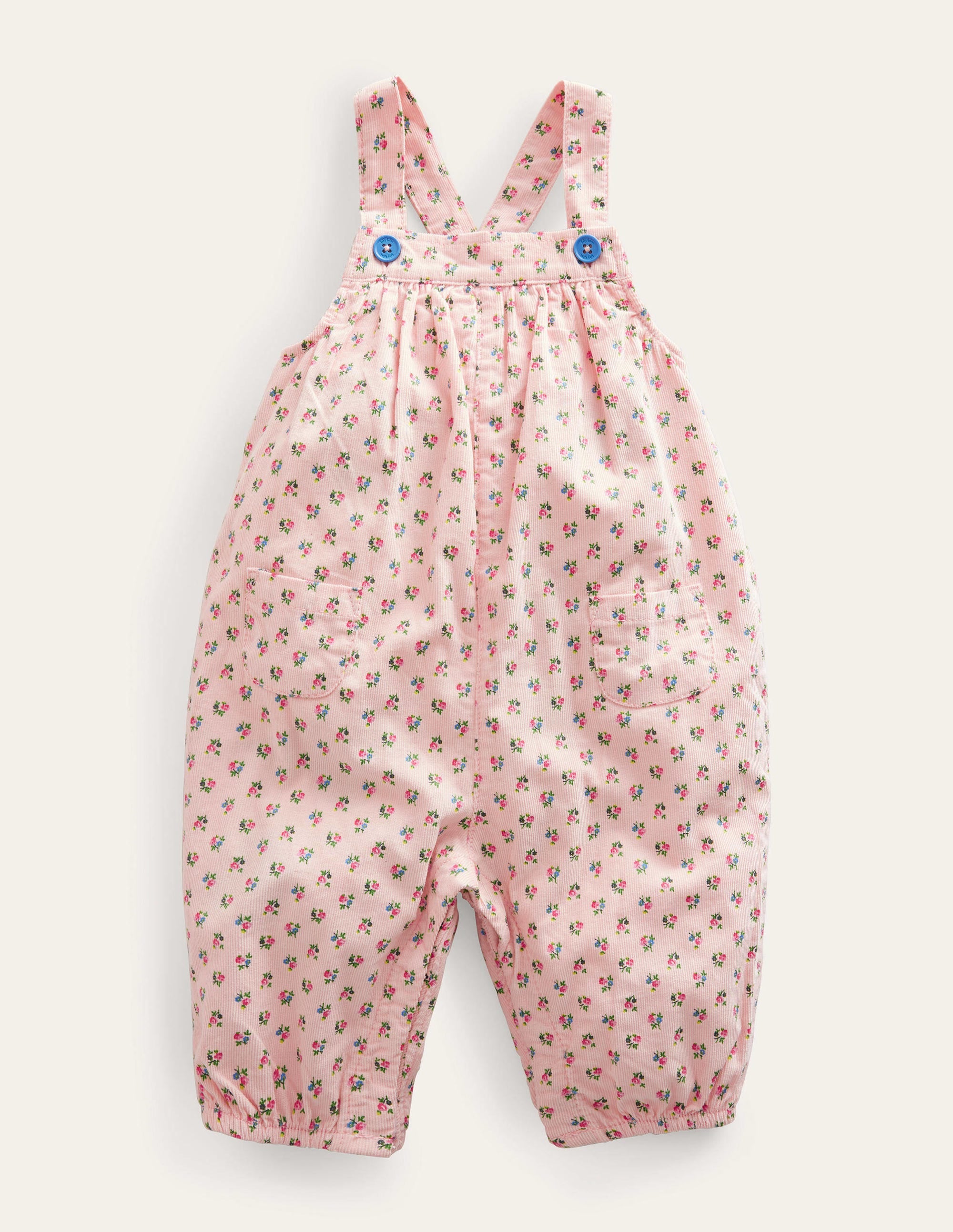 Woven Dungaree-Provence Dusty Pink - Image 1