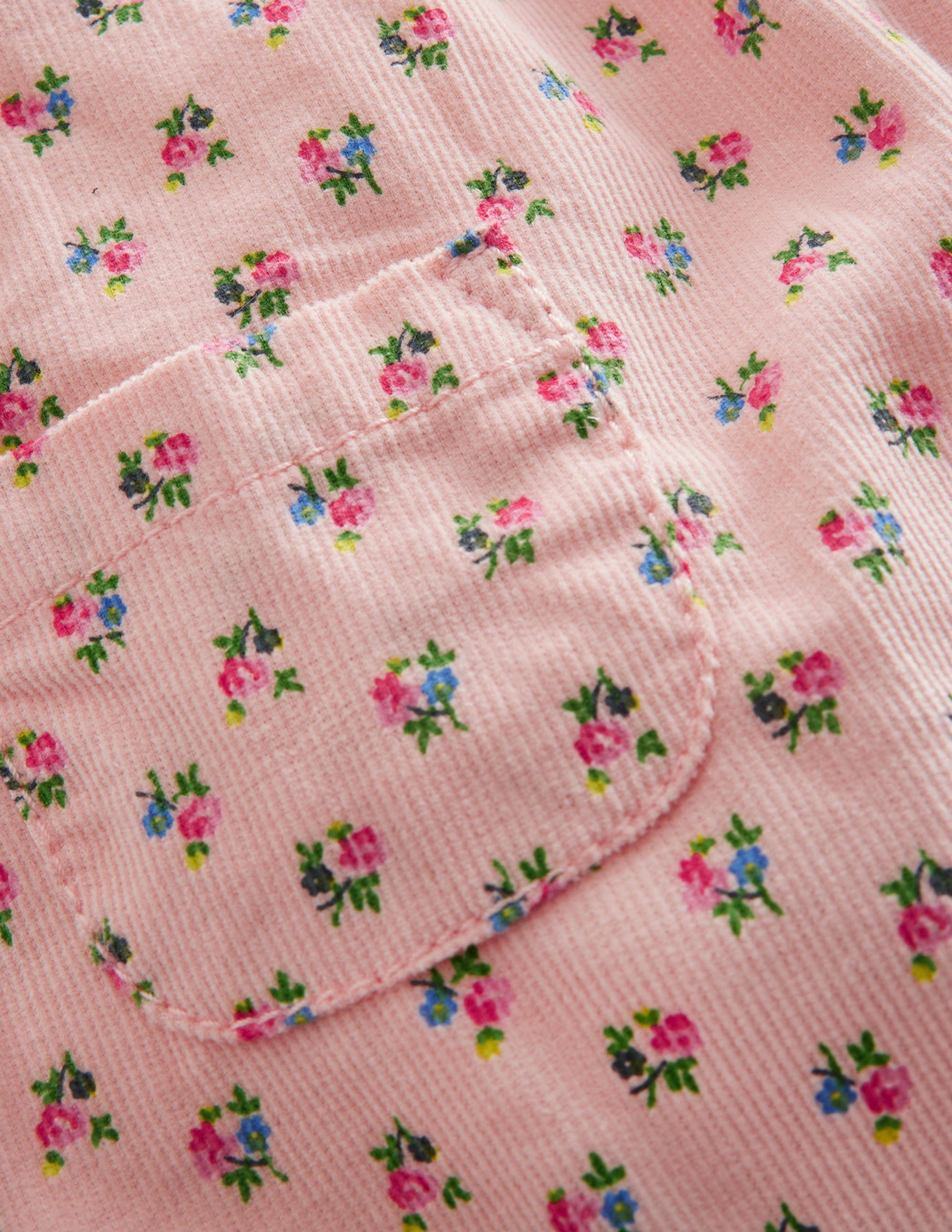 Woven Dungaree-Provence Dusty Pink - Image 3