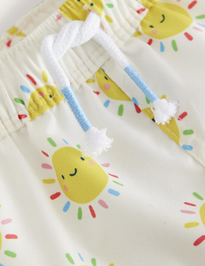 Baby Swim Shorts-Multi Rainbow Suns-3