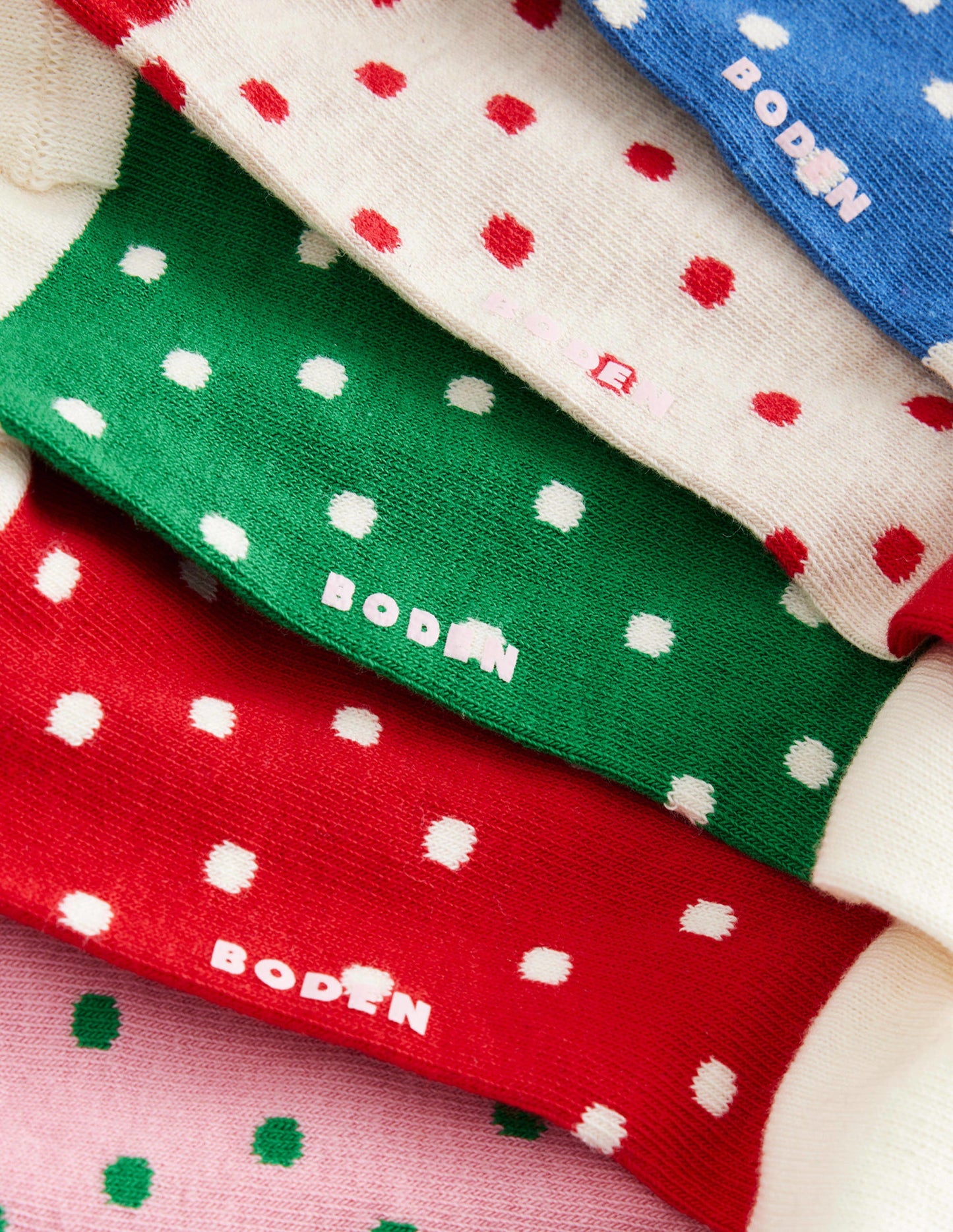 5-Pack Ankle Socks-Spot