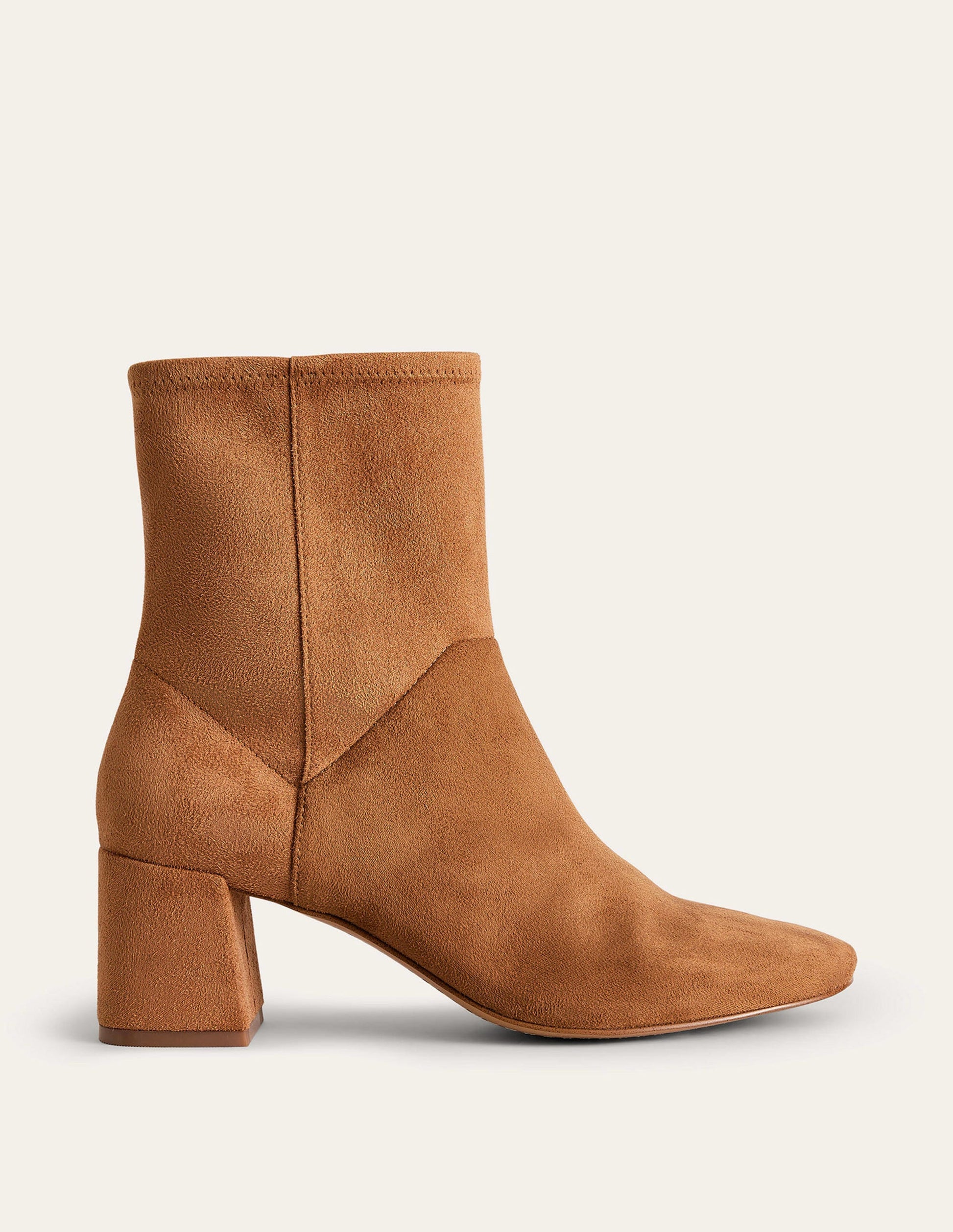 Cara Stretch Ankle Boots-Acorn-2