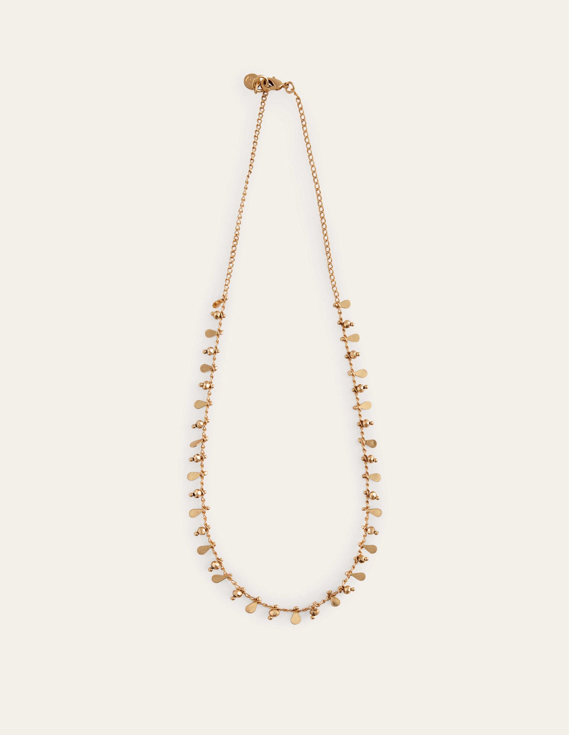 Beaded Necklace-Gold-2