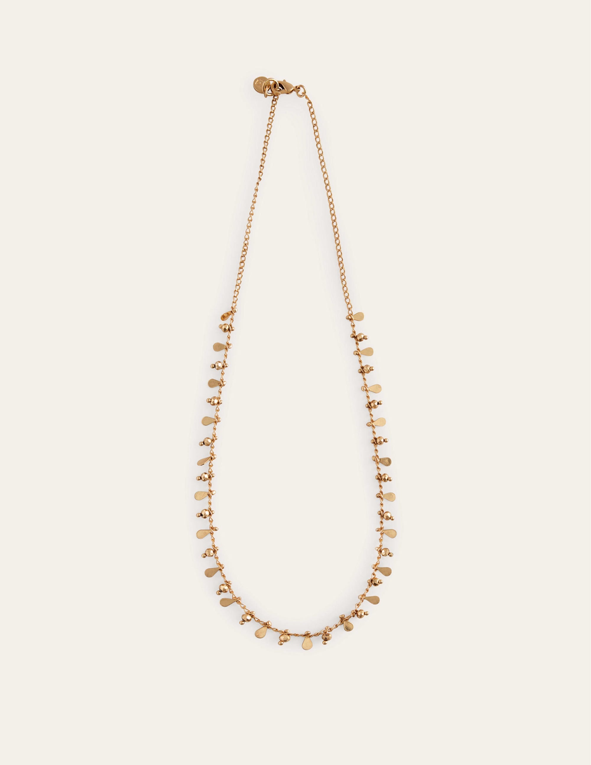 Beaded Necklace-Gold - Image 2