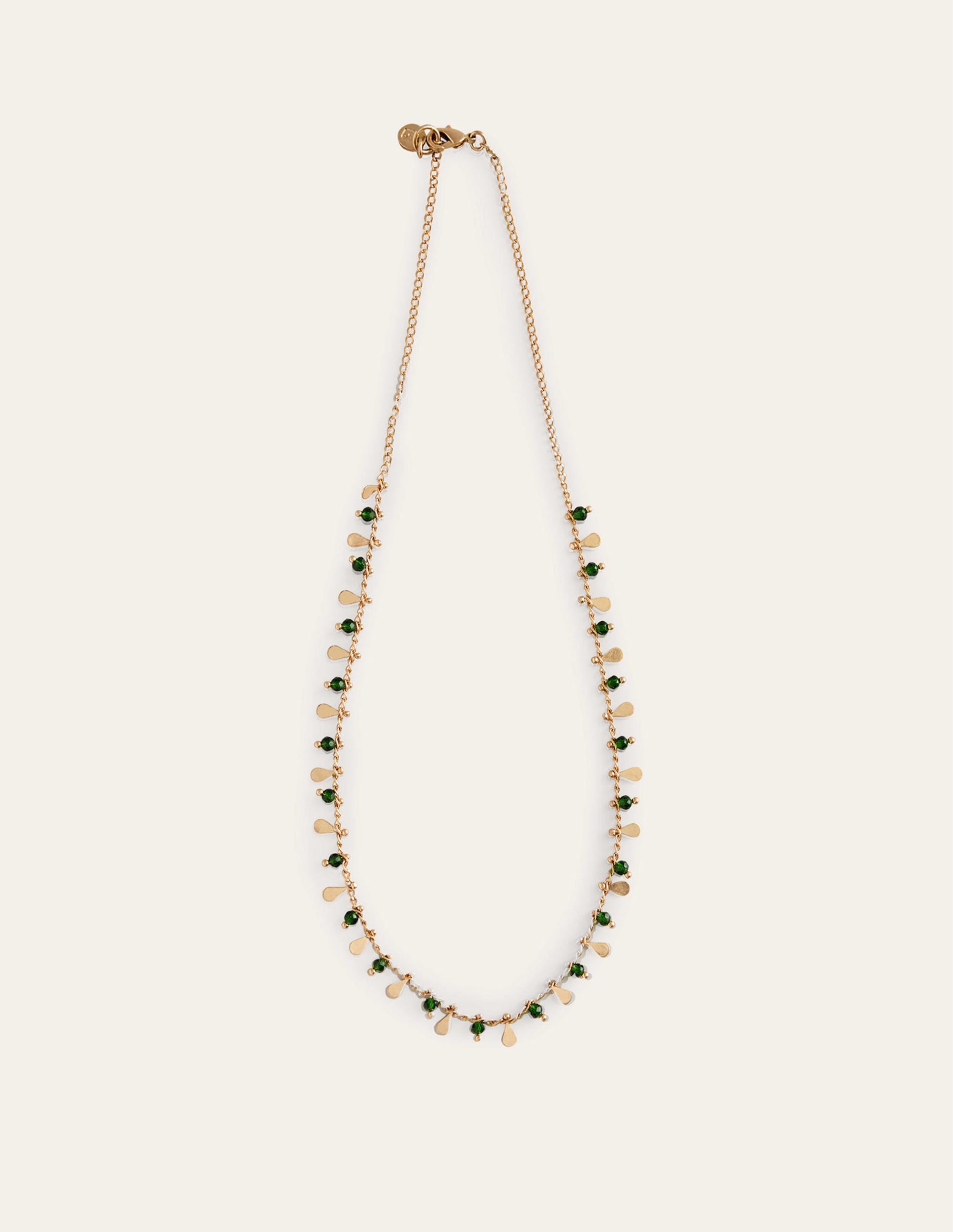 Beaded Necklace-Green - Image 3