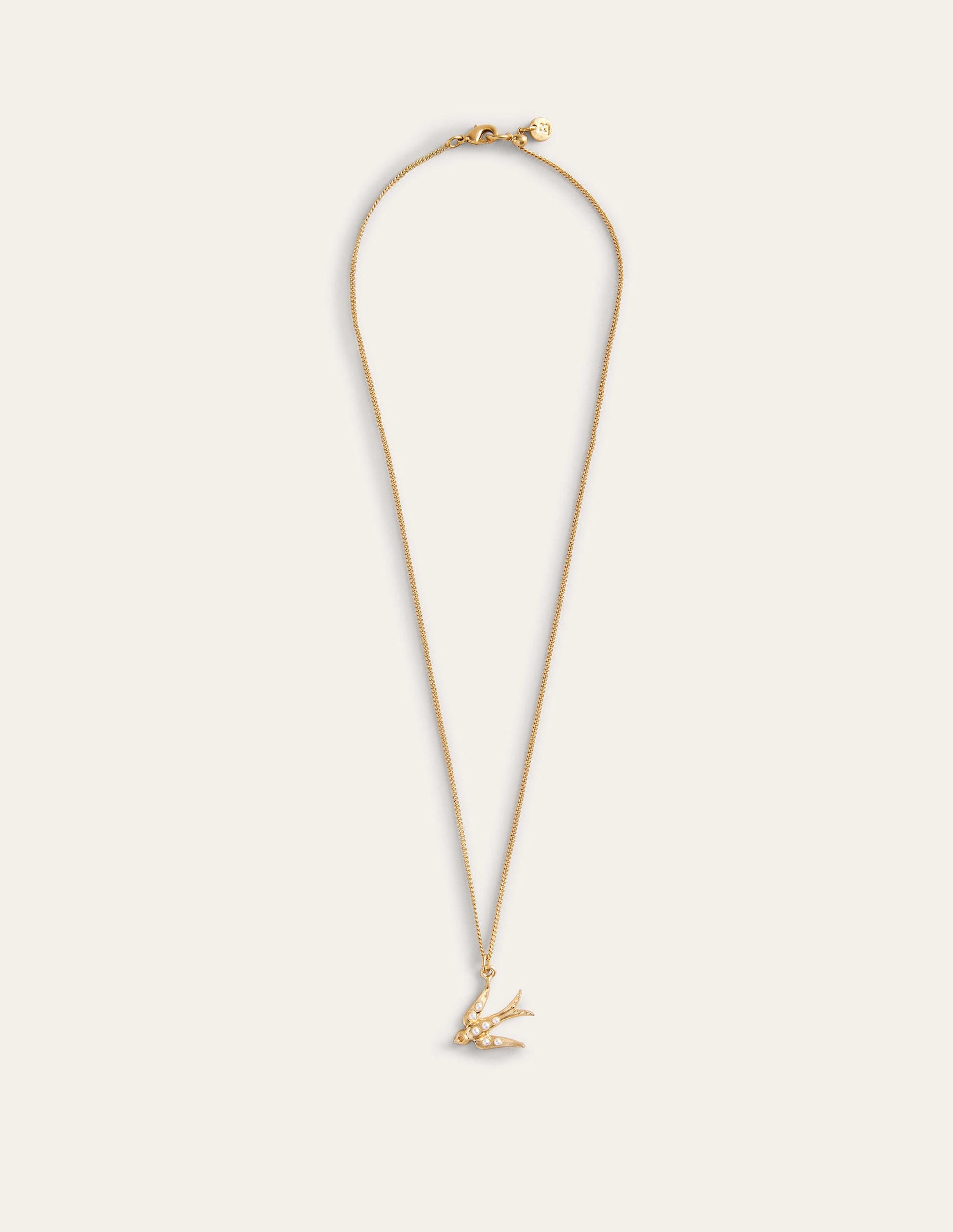Layering Charm Necklace-Swallow-2