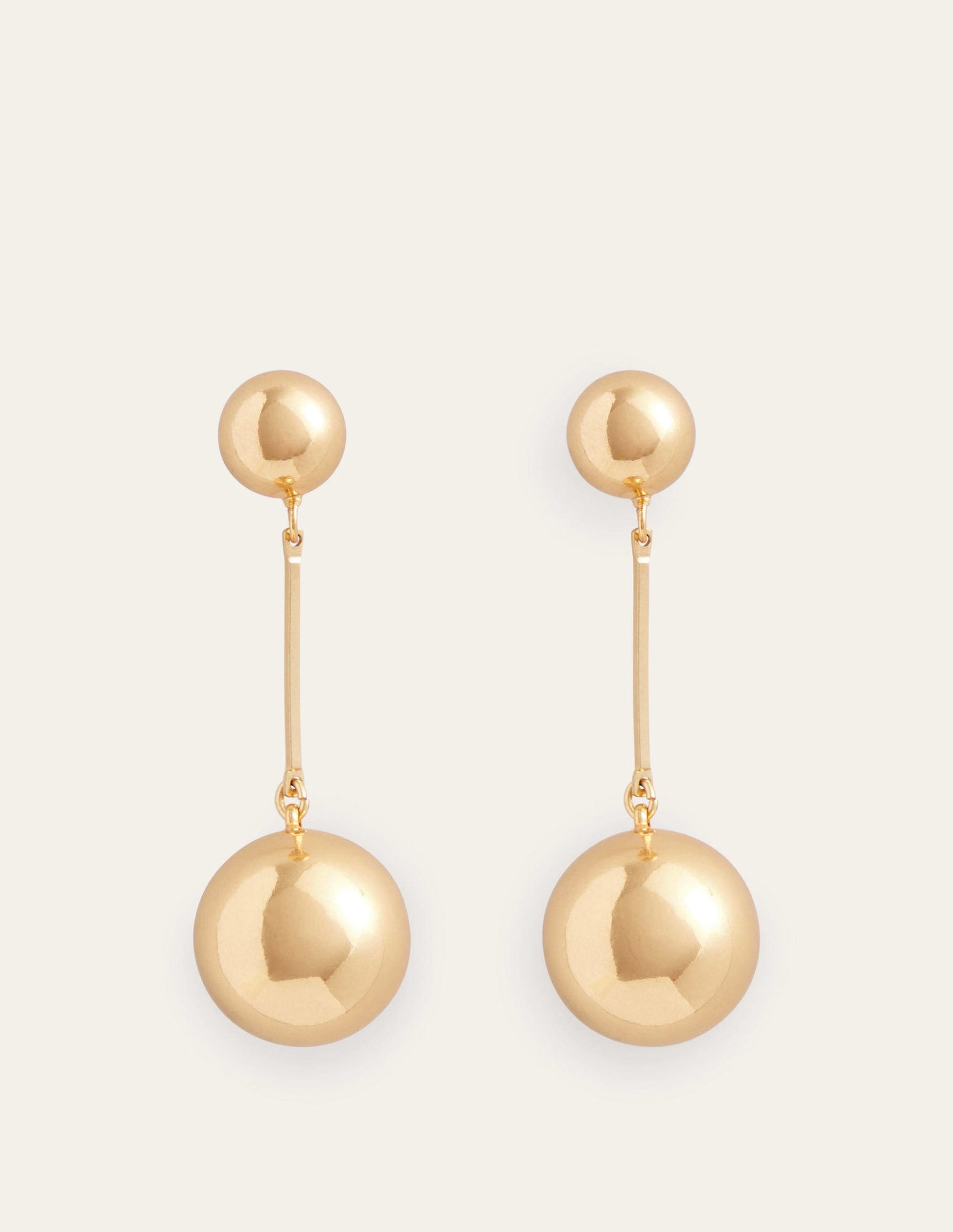 Statement Drop Earrings-Gold-2