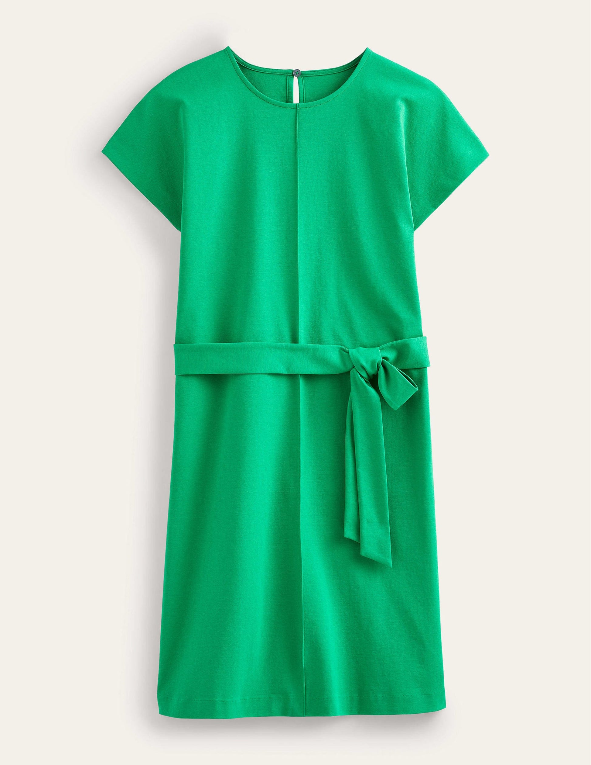 Tara Ponte T-Shirt Dress-Meadow Green-8