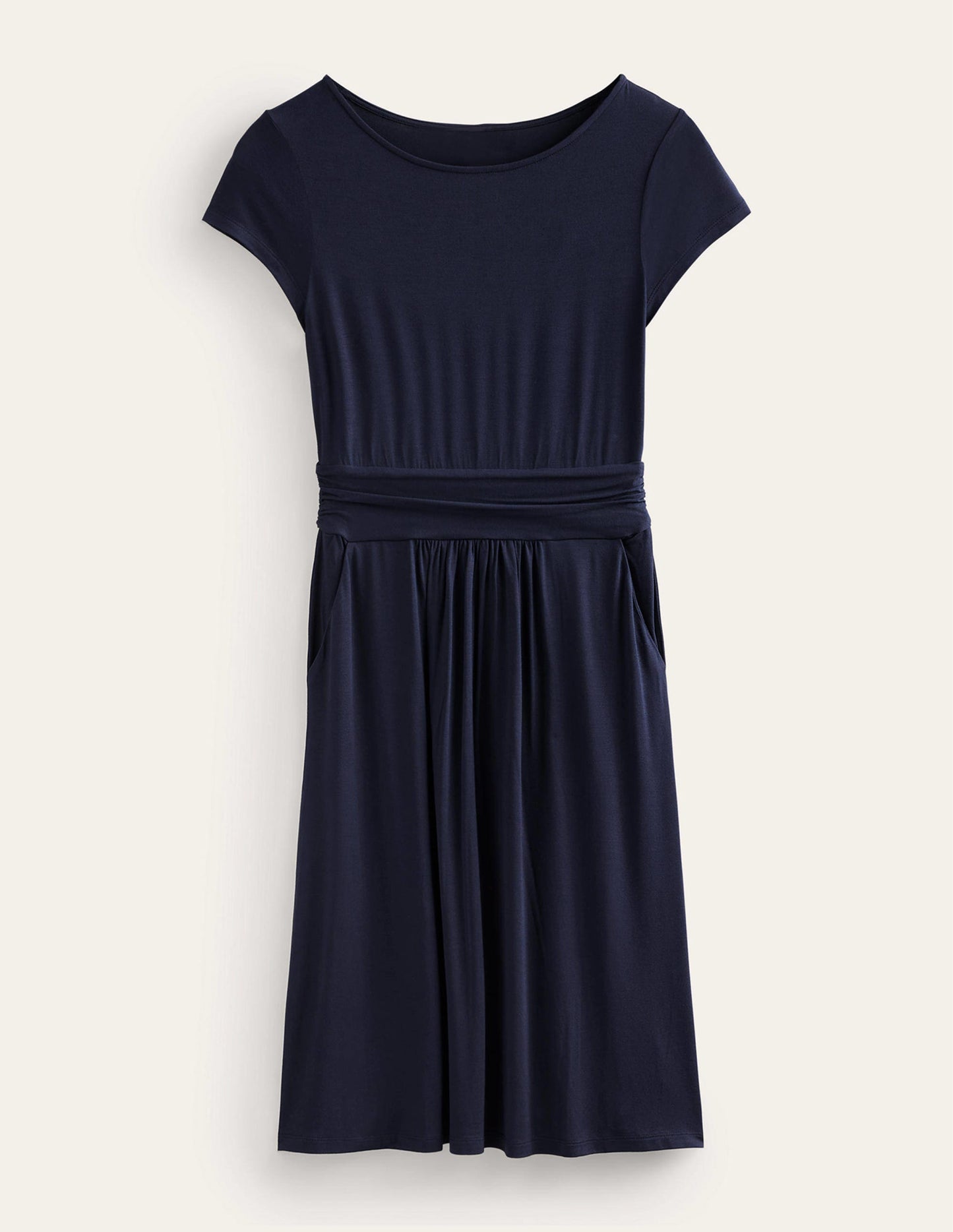 Amelie Jersey Dress -Navy