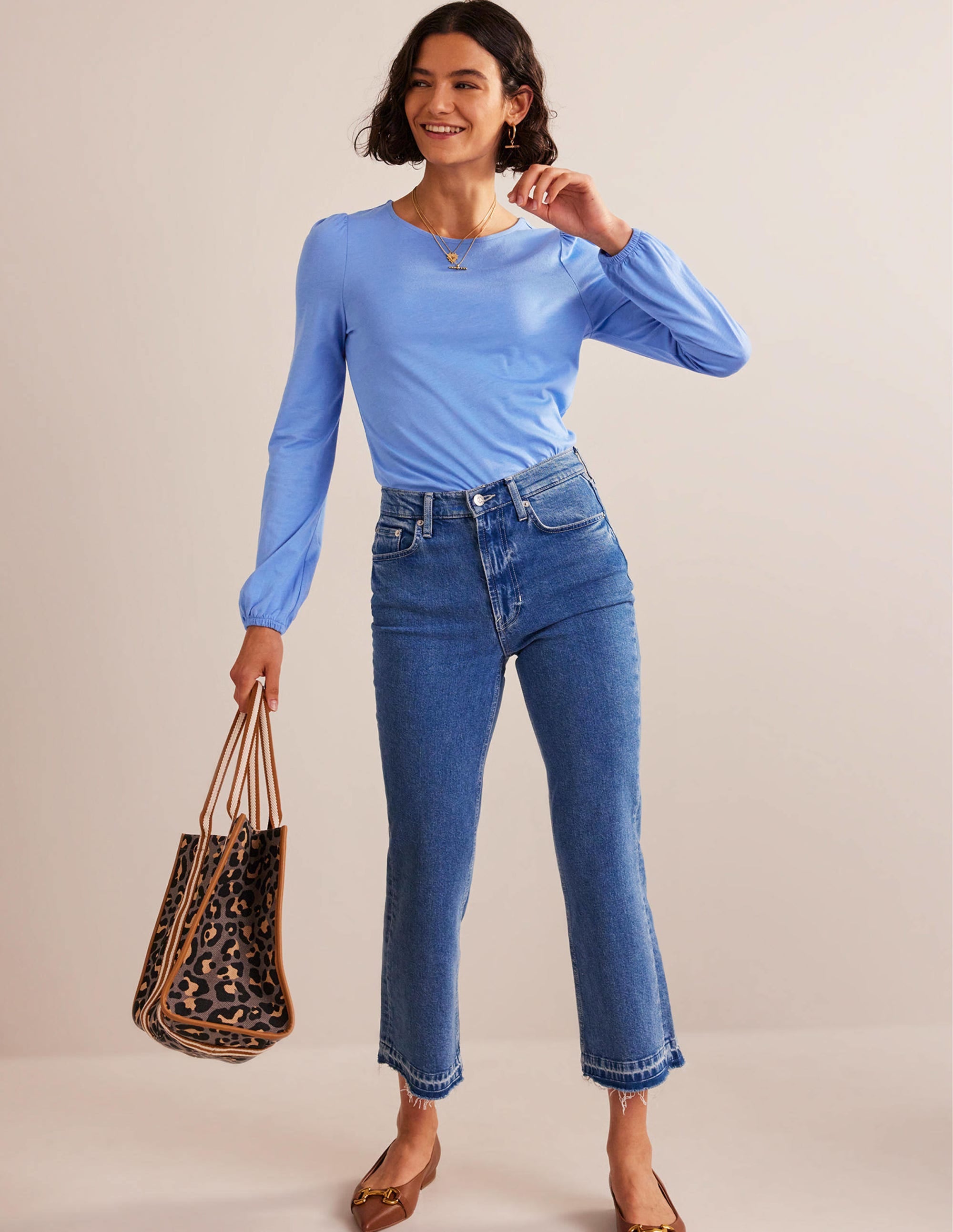 Supersoft Long Sleeve Top-Marina - Image 4