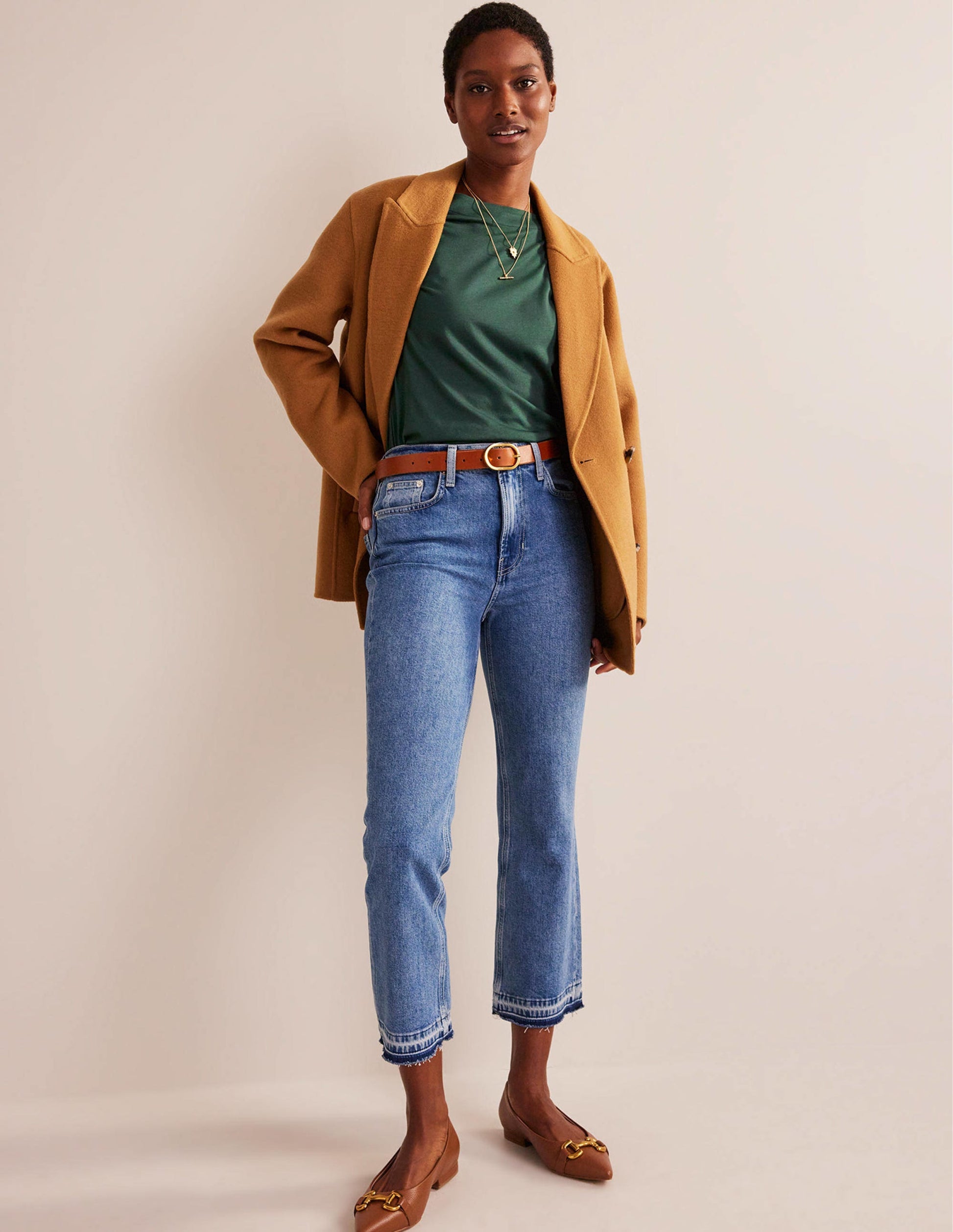 Supersoft Boat Neck T-Shirt-Chatsworth Green-4