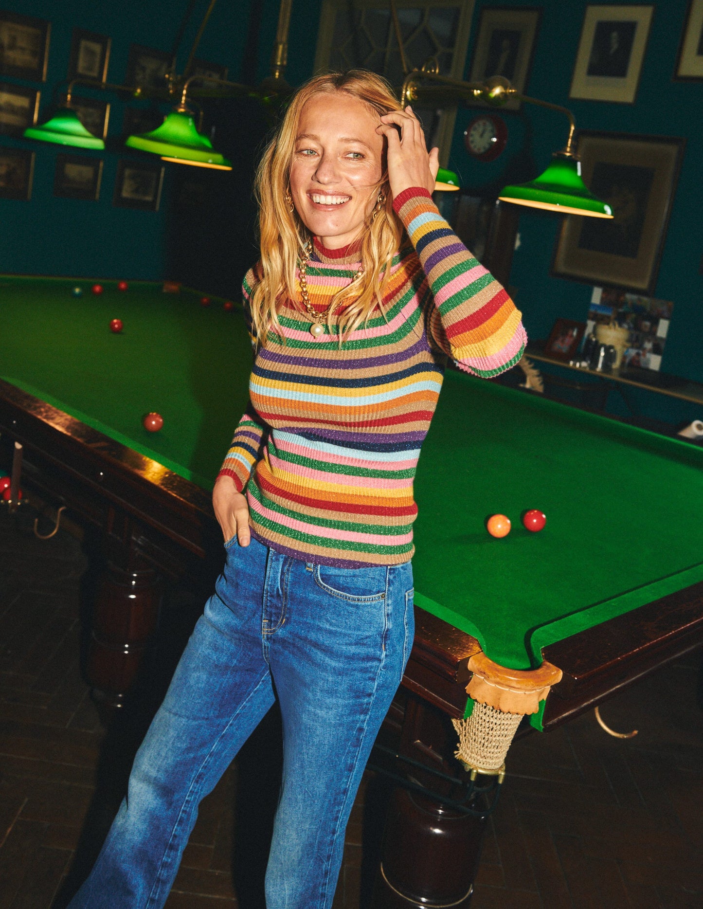 Matilda Sparkle Jumper-Sparkle Multi Stripe