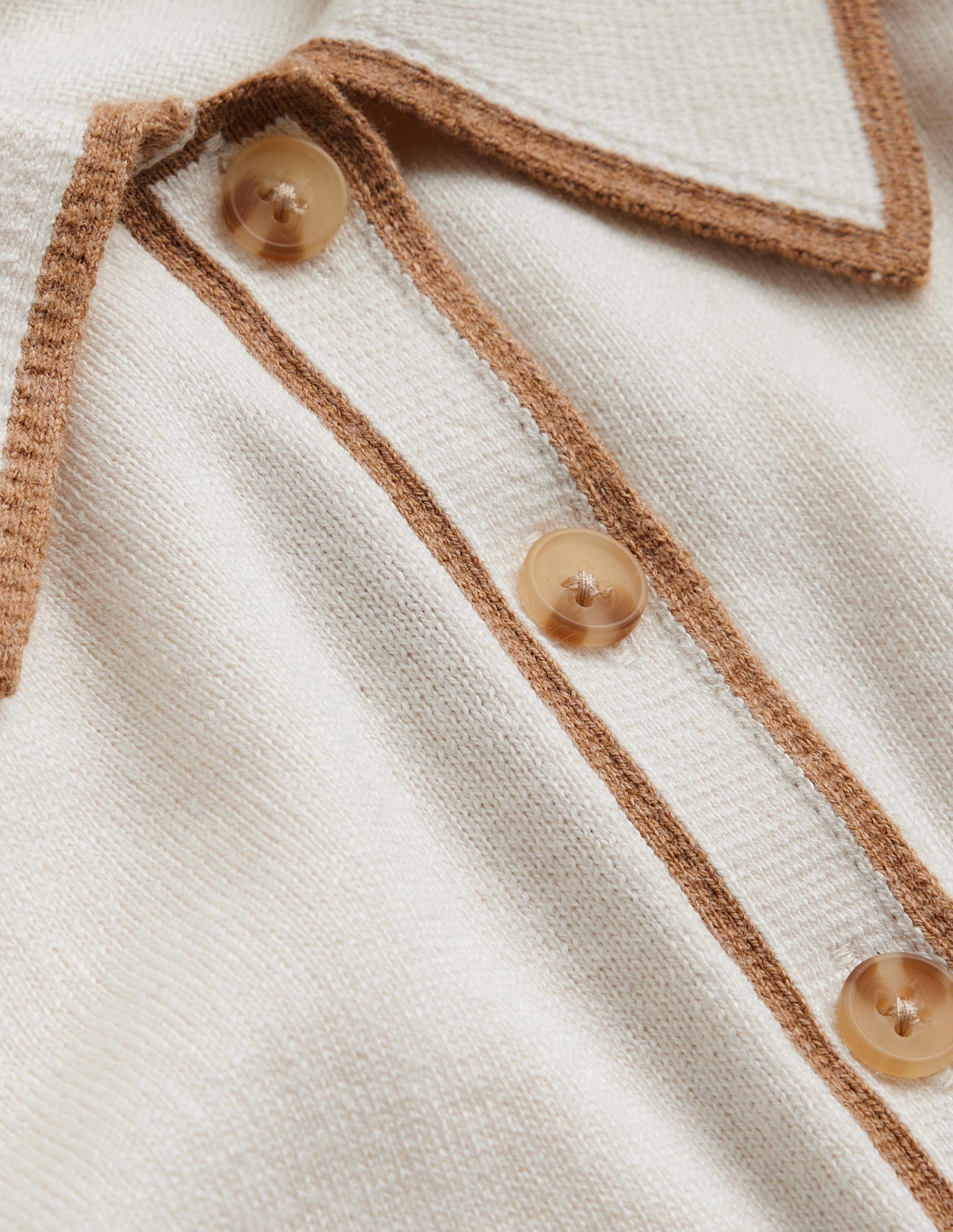 Estelle Henley Jumper-Warm Ivory-6