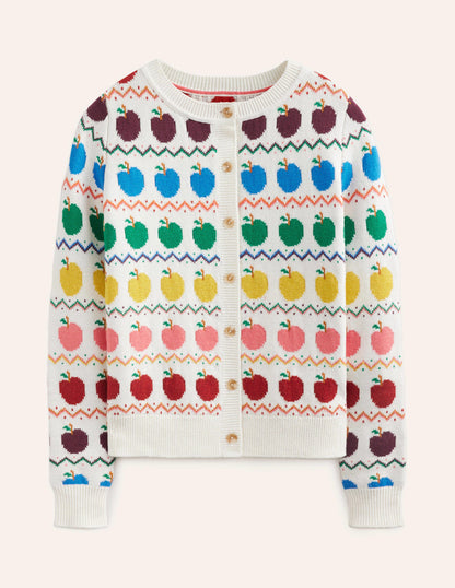 Edie Fair Isle Cardigan-Apple Fair Isle-7