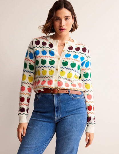 Edie Fair Isle Cardigan-Apple Fair Isle-5