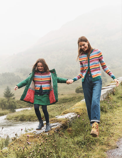 Edie Fair Isle Cardigan-Rainbow Fair Isle-5