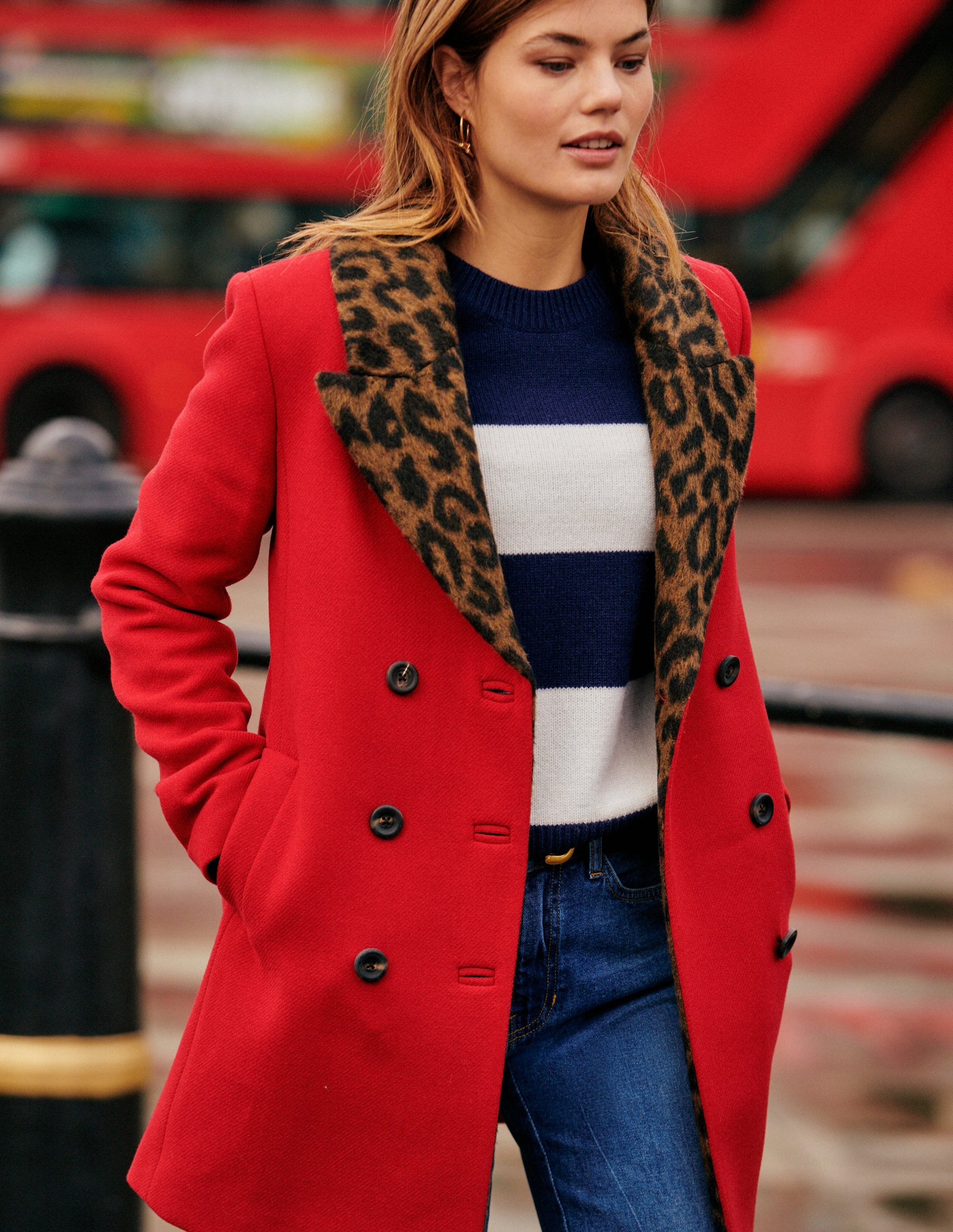 Olivia Merino Jumper-Navy and Ivory-5