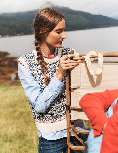 Eleanor Fair Isle Tank-Warm Ivory-7