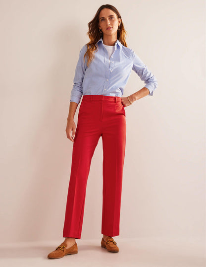Pimlico Ponte Trousers-Hot Pepper-5