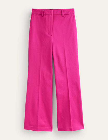 Chelsea Bi-stretch Trousers-Magenta