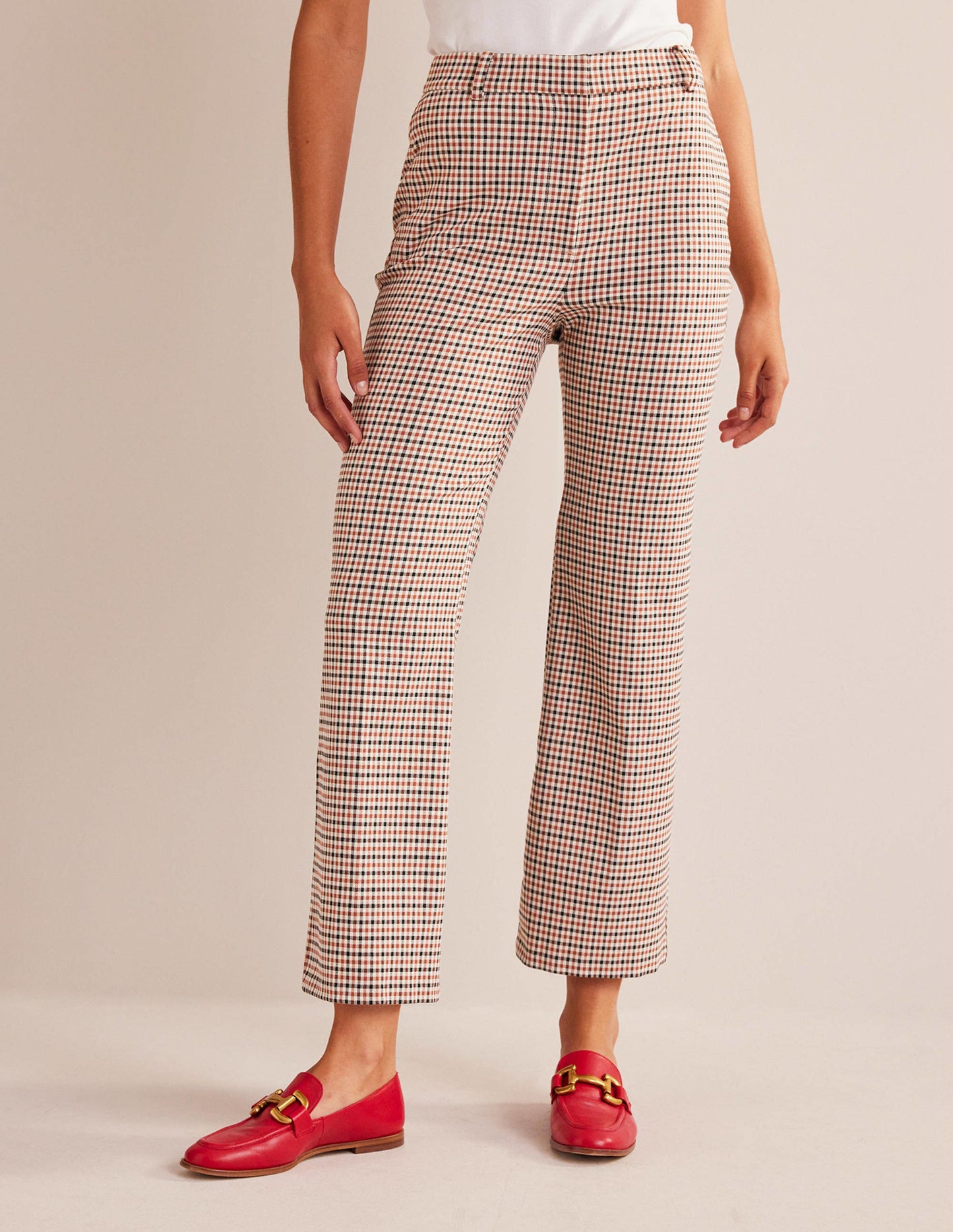 Chelsea Check Trousers-Check