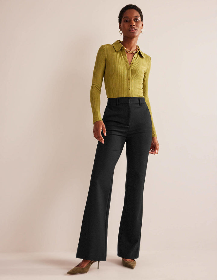 Brompton Ponte Trousers-Black