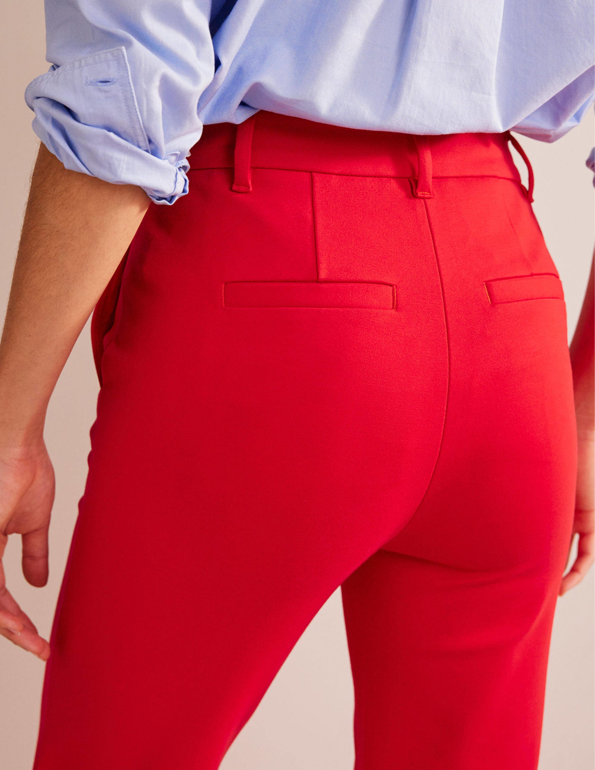 Brompton Ponte Trousers-Hot Pepper - Image 2