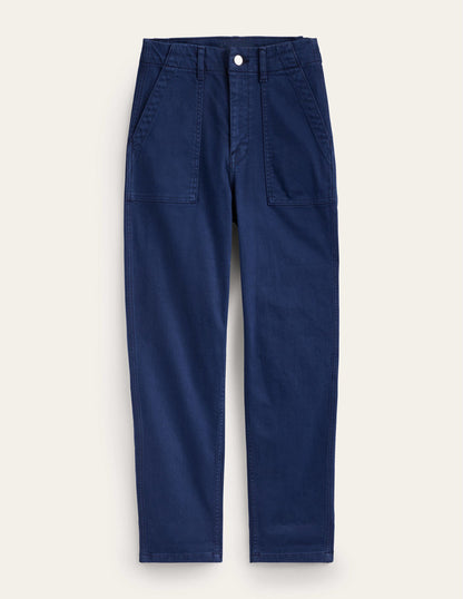 Kensington Casual Trousers-Navy