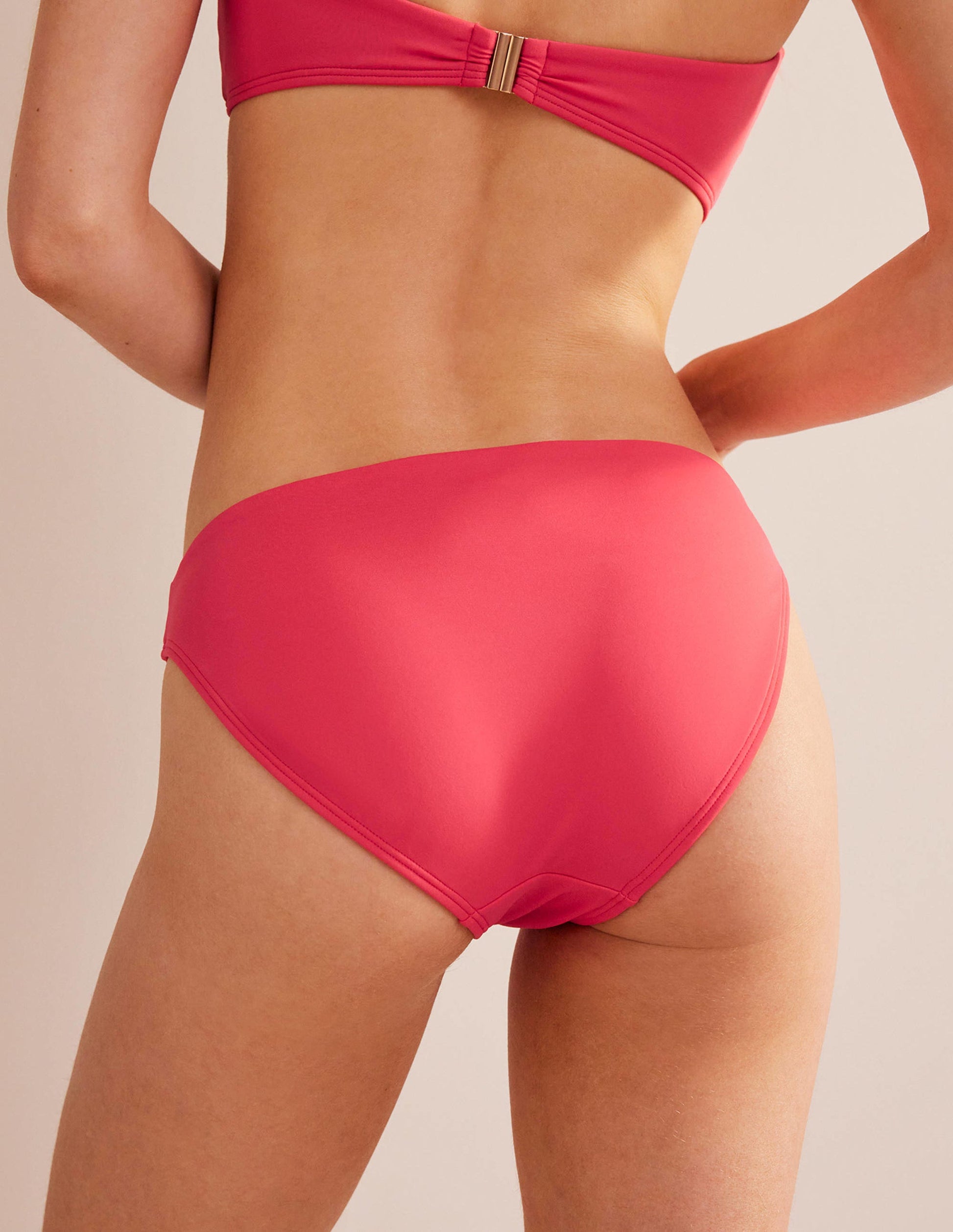 Classic Bikini Bottoms-Pink Berry-3