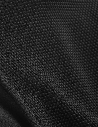 Textured Bikini Bottoms-Black Honeycomb-6