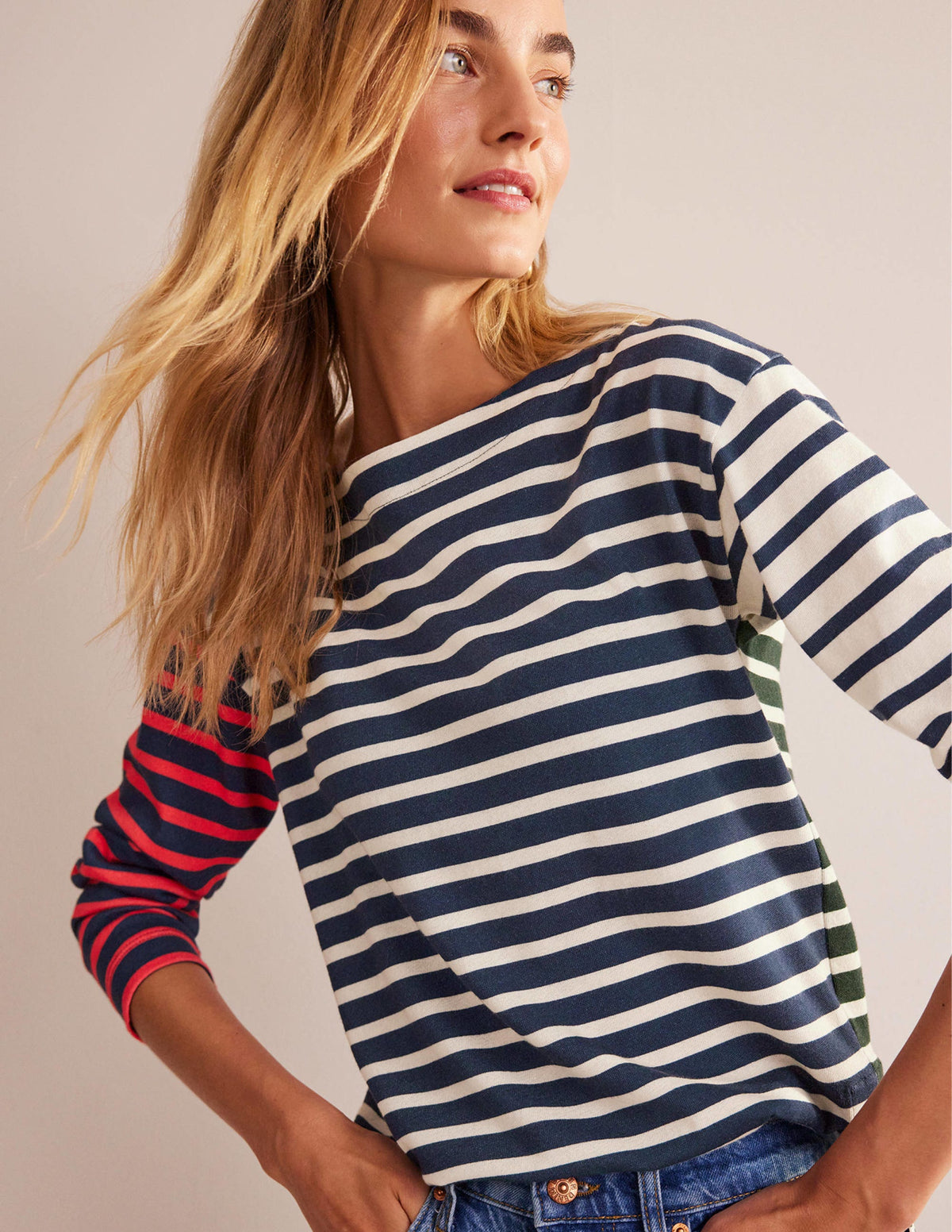 Sophie Hotch Potch Breton Top-Hotch Potch Multi Stripe - Image 5