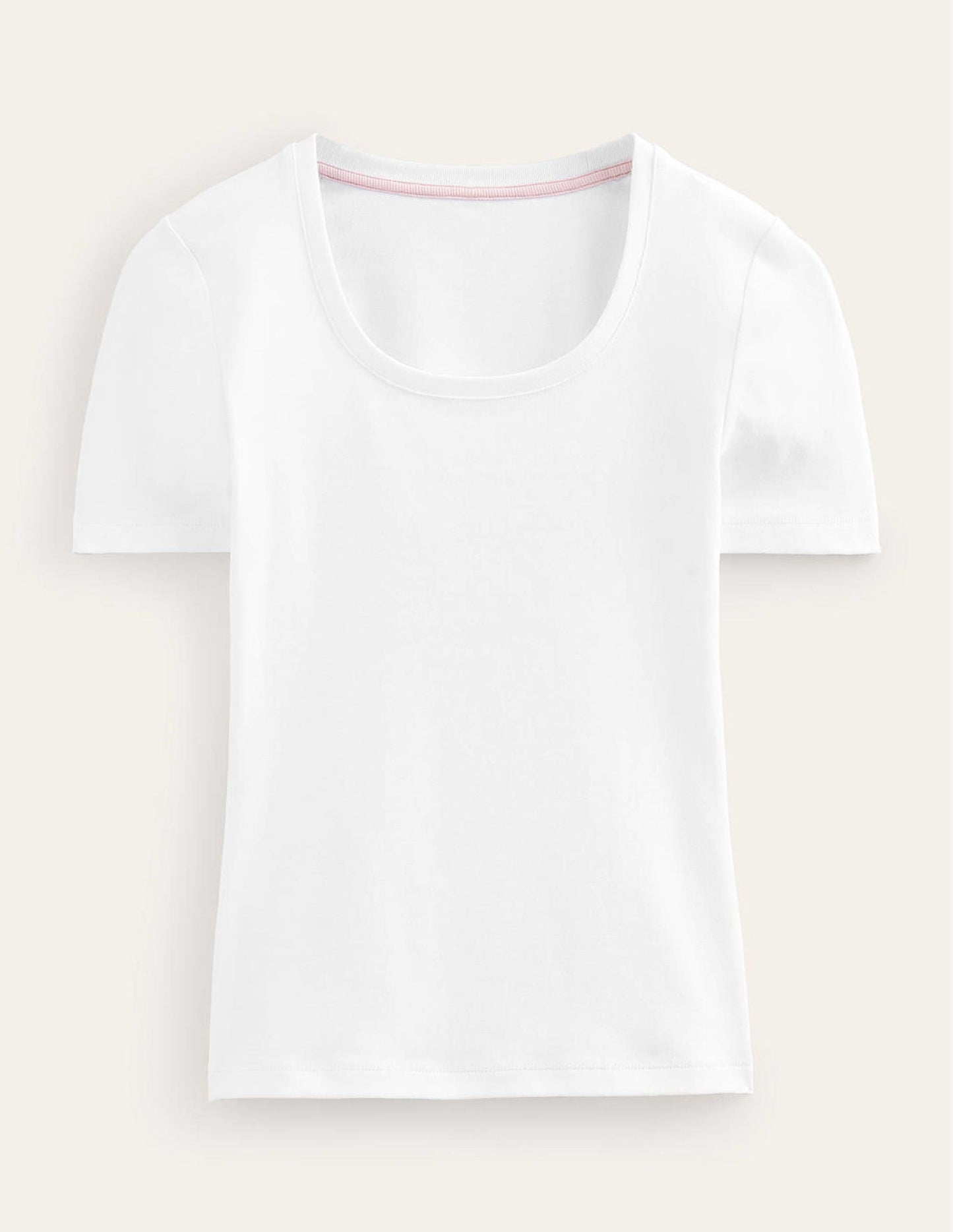 Essential Jersey T-Shirt-White