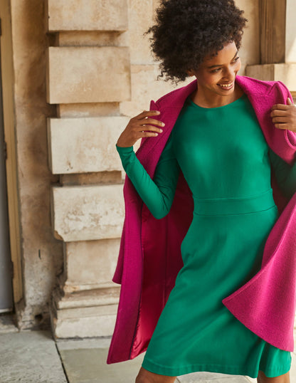 Canterbury Textured Coat-Magenta-8