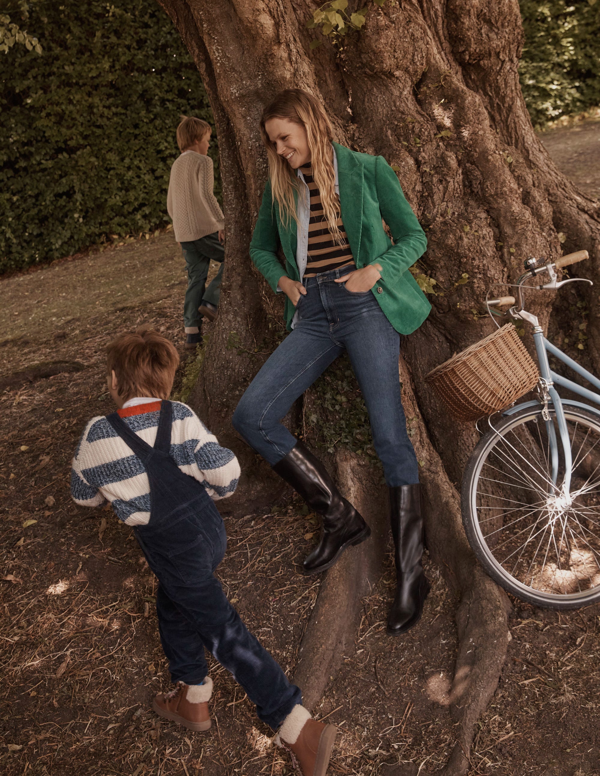 Marylebone Cord Blazer-Highland Green - Image 5