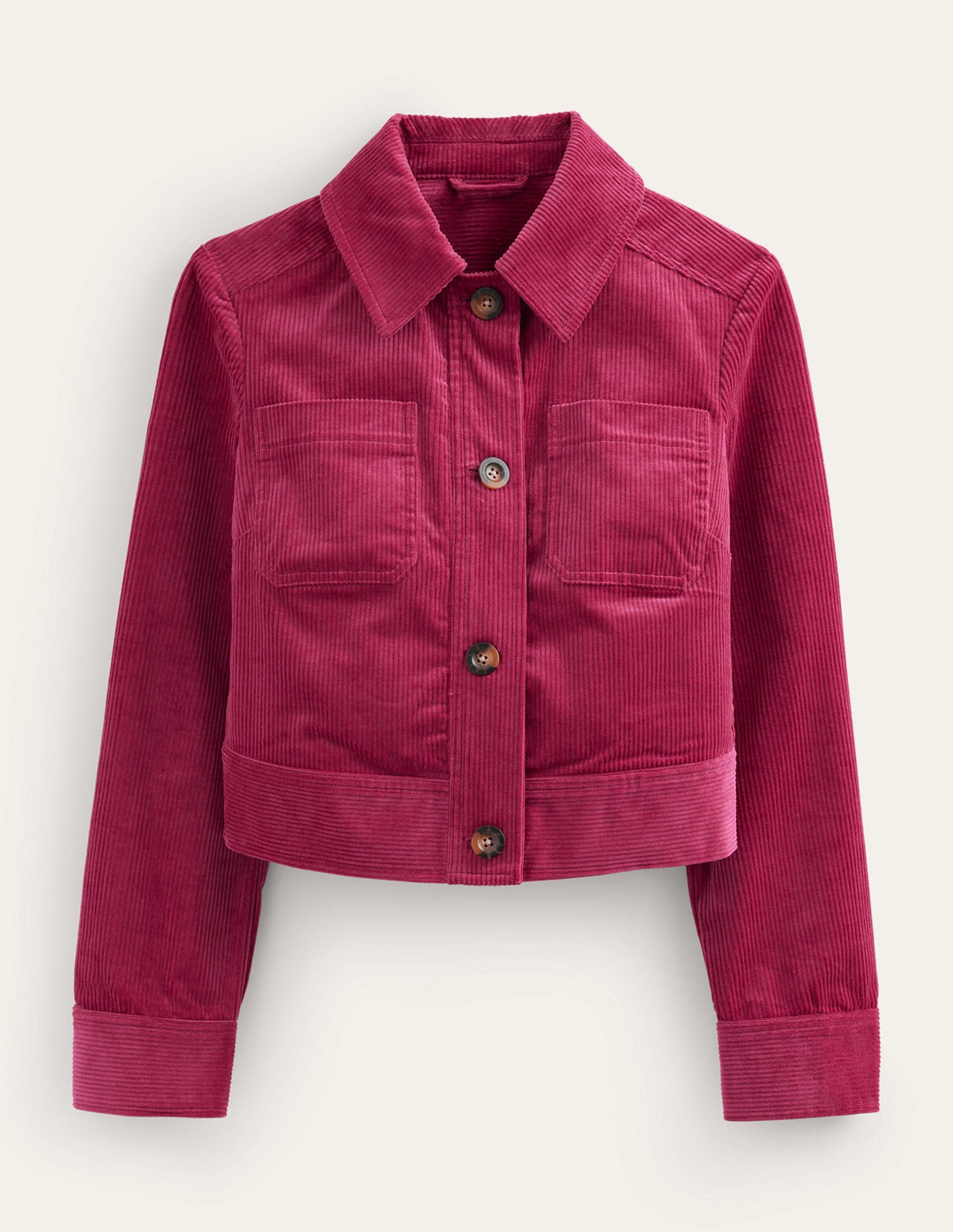 Corduroy Jacket-Warm Cranberry-6